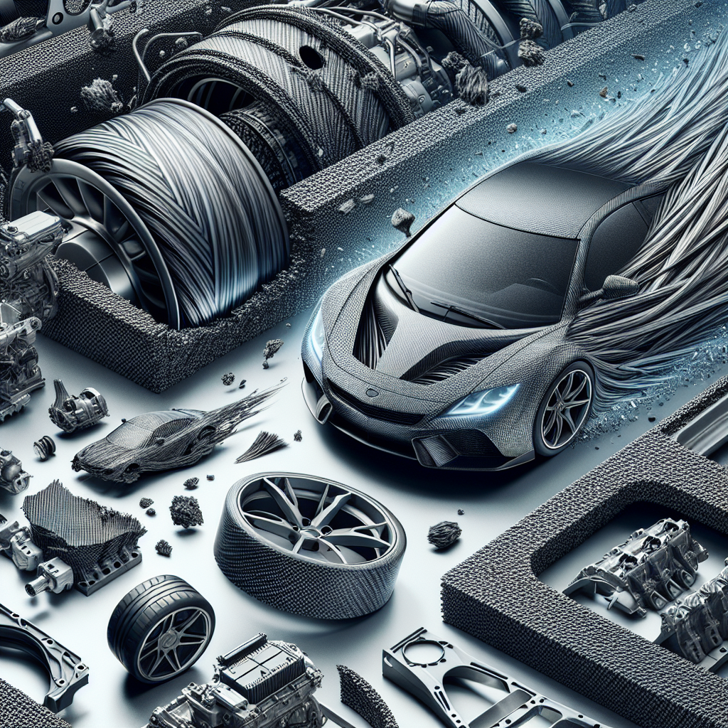 Automotive Parts Manufacturing: Why OEMs Use Chopped Carbon Fiber
