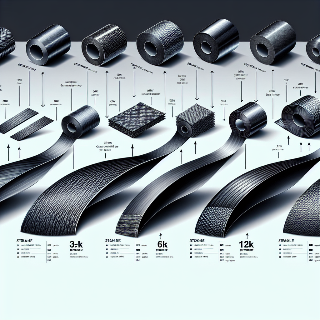 Comparing 3K, 6K and 12K Carbon Fiber Fabrics: What's the Difference?
