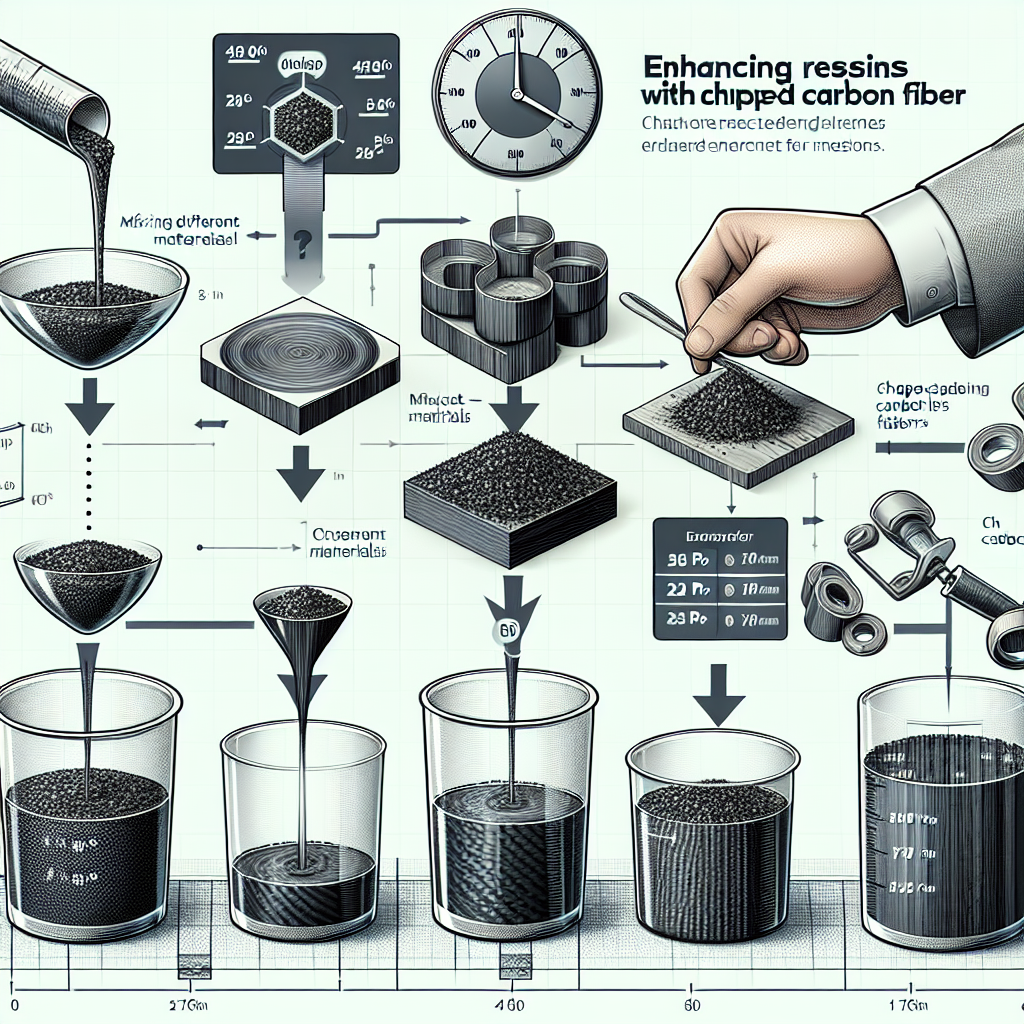 Mastering Mixing Ratios: Enhance Resins with Chopped Carbon Fiber