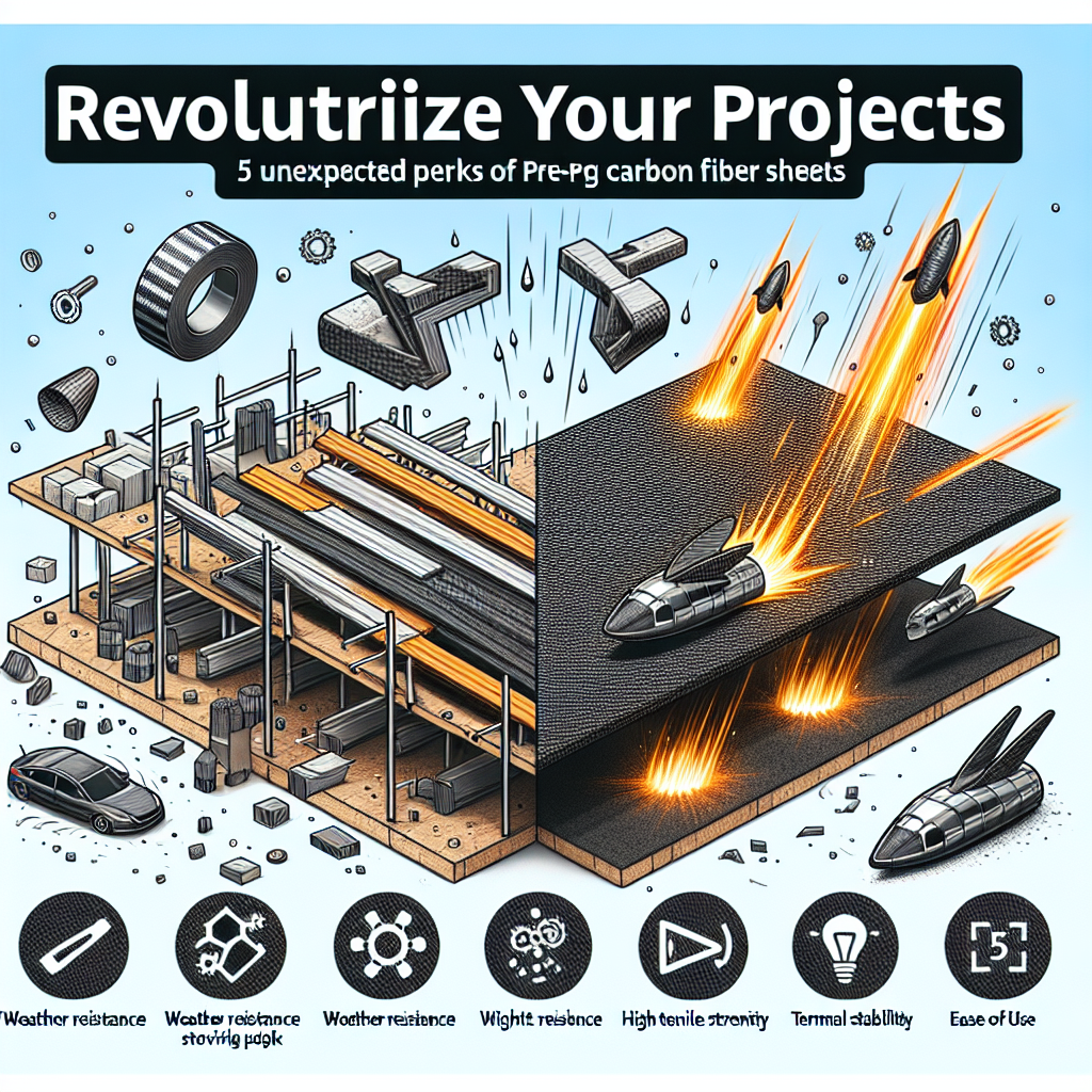 Revolutionize Your Projects: 5 Unexpected Perks of Pre-Preg Carbon Fiber Sheets