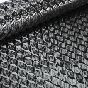3k240gsm 3D jacquard carbon fiber cloth with three-dimensional space pattern