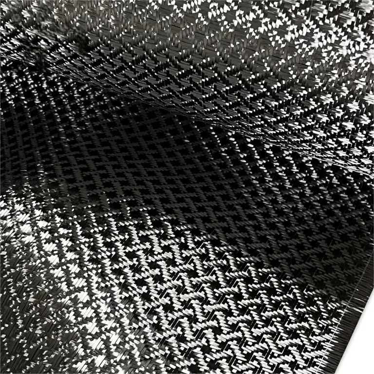 1 3k 240gsm carbon fiber jacquard cloth