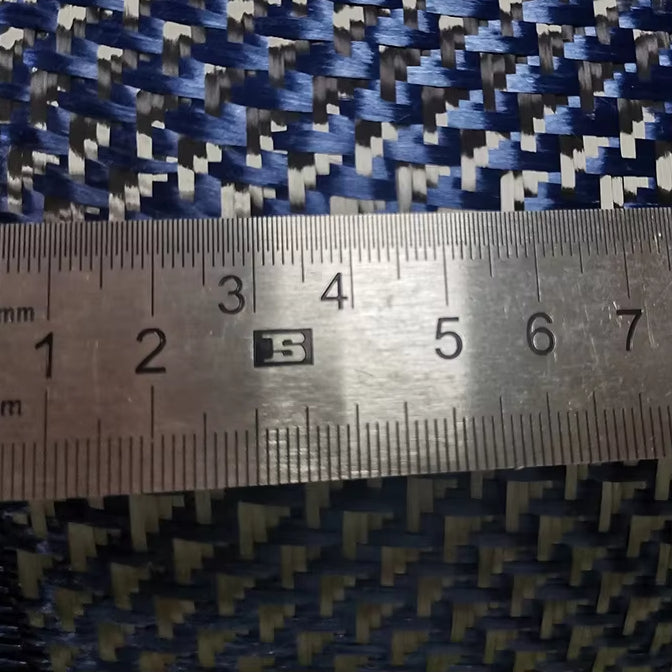 161e4a9d6f5ffc2de3771d6a3591b534.jpg 3K 280g Blue aircraft pattern Carbon Fiber Fabric Cloth Woven