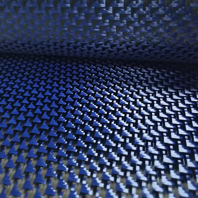 2fca153e68d001faef3ab64360b749aa.jpg 3K 280g Blue aircraft pattern Carbon Fiber Fabric Cloth Woven
