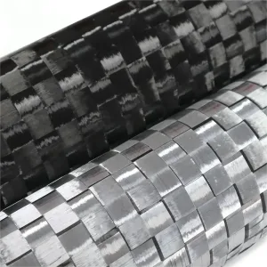 12K 80g 20*20mm Spread Tow Carbon fiber fabric