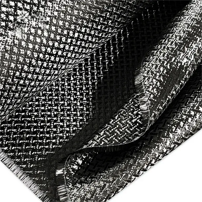 4 3k 240gsm carbon fiber jacquard cloth