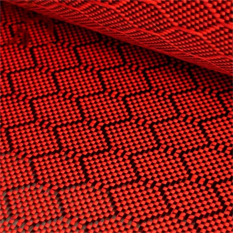 4 3K 240g Hexagonal football black/yellow/blue/red carbon fiber cloth