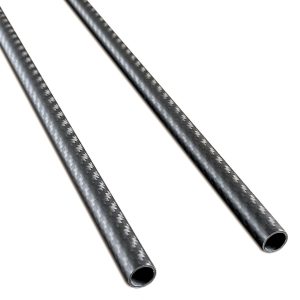 3K twill matte finish 4pcs Carbon Fiber Tube