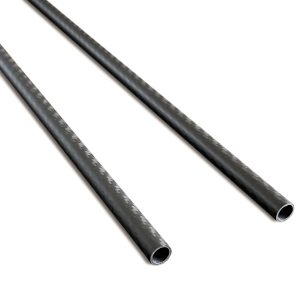 3K twill matte finish 4pcs Carbon Fiber Tube