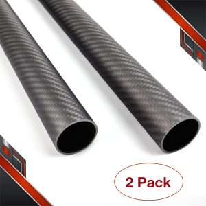 3K 500mm (19.6 inches) Carbon Fiber Tubes Matte Surface 3 3K 500mm (19.6 inches) Carbon Fiber Tubes Matte Surface
