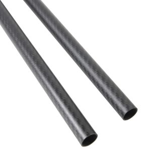 3K twill matte finish 4pcs Carbon Fiber Tube