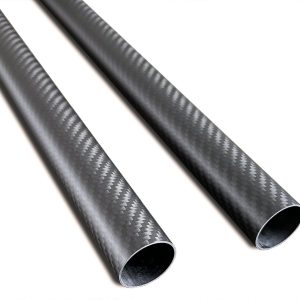 3K twill matte finish 4pcs Carbon Fiber Tube