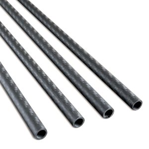 3K twill matte finish 4pcs Carbon Fiber Tube