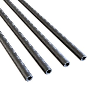 3K twill matte finish 4pcs Carbon Fiber Tube