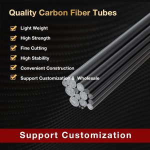 DIY Craft Solid 3K Carbon Rod Bar