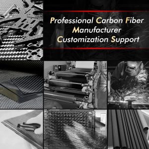 3K 1mm Thickness Colours Metallic Carbon Fibre Sheets