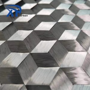 3k150g 3D Spread Tow Carbon Fabrics 3d Triaxial Carbon Fiber Fabric