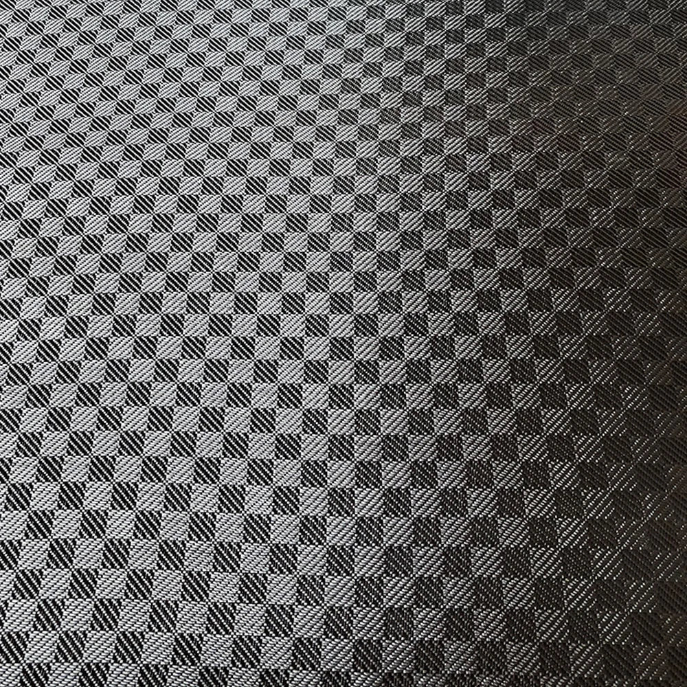 H4e13cd57d84c46daa72af1e497978302m.jpg 3k 280g Square pattern Carbon Fiber Jacquard Plaid Fabric