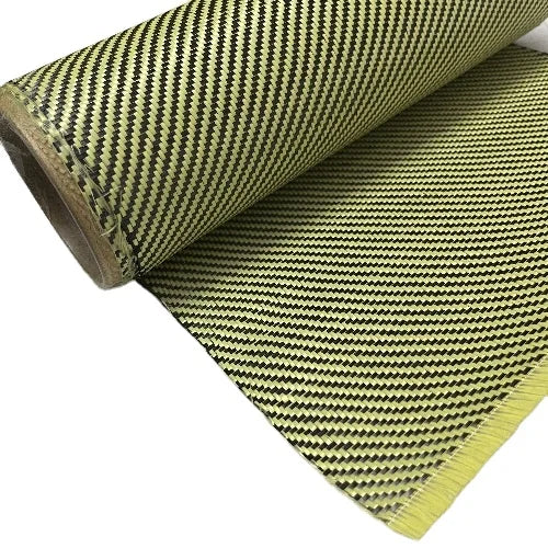 Hd0b8fb8f2a354b9fafdfef2e7839c40bi.jpg Yellow Hybrid Aramid Carbon Fiber Hybrid Fabric