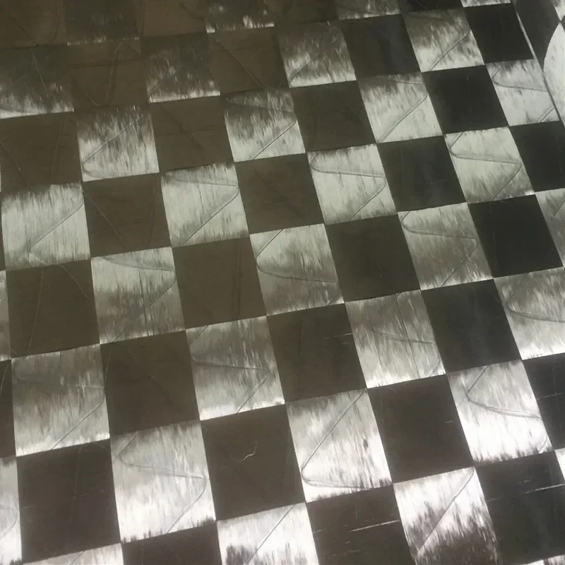 S578c56feb58b4011ad7af987fa8d6bafP.webp 12K 80gsm 16mm*16mm Stretch Plain Big plaid Real Spread Carbon Fiber Cloth fabric