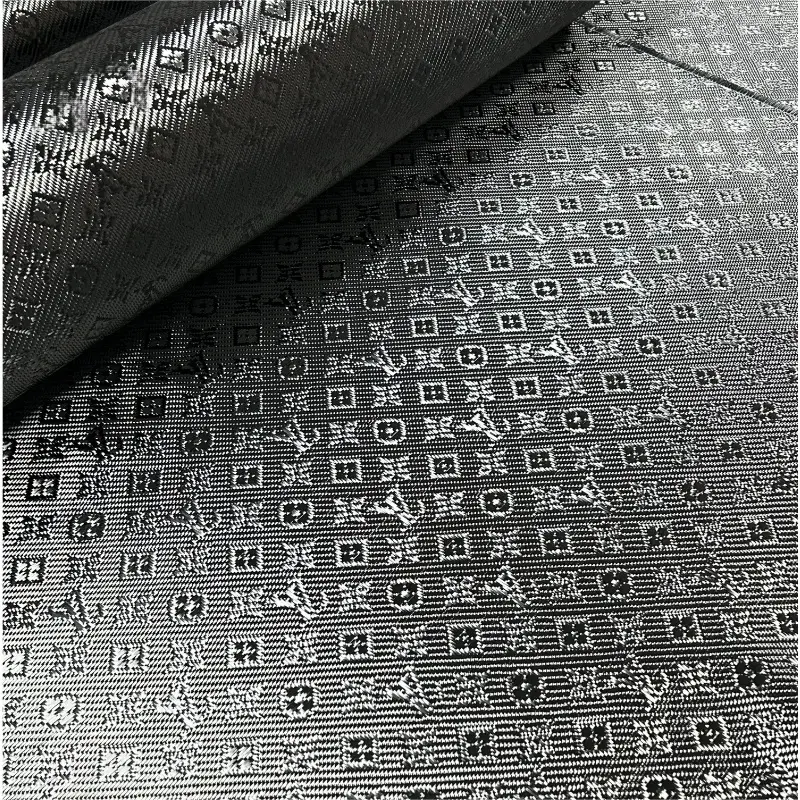 3K 240GSM Geometric Print Carbon Fiber Fabric - Wholesale