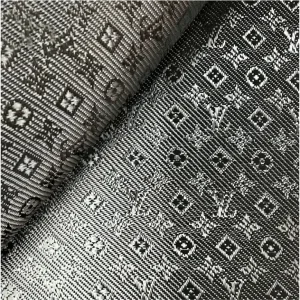 3k240gsm Luxury Geometric Print LV Carbon Fiber Fabrics