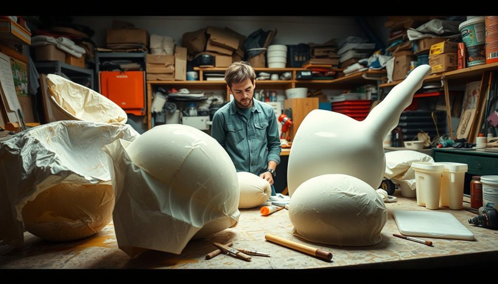 Fiberglass and Resin