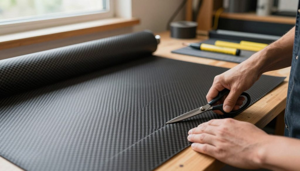 cutting carbon fiber cloth