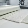 Woven fiberglass cloth, chopped strand mat and stitched reinforcement samples