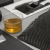 Epoxy resin and carbon fiber fabric prepared for a controlled layup